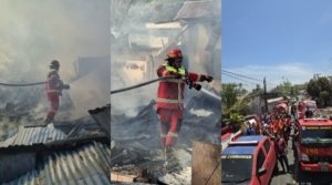 Respons 11 Menit Damkar Minahasa Jinakkan Api di Eris, Kerugian Ditaksir Rp1 Miliar