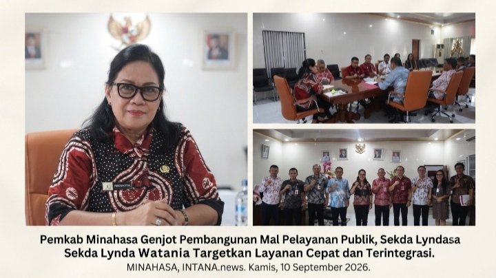 Pemkab Minahasa Genjot Pembangunan Mal Pelayanan Publik, Sekda Lynda Watania Targetkan Layanan Cepat dan Terintegrasi