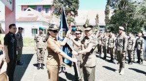 Lexie Korengkeng Resmi Jabat Plt. Kasat Pol PP Minahasa, Sekda Lynda Watania Ingatkan Soal Penguatan Trantibum