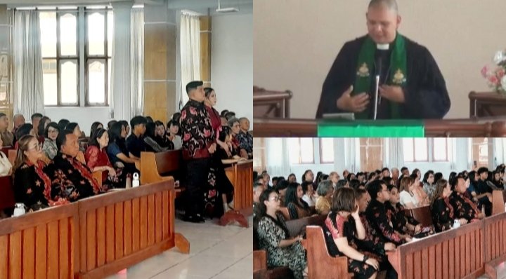 Lembaran Baru Kasih Sarah Dondokambey dan Zachary Pioh Dimulai di GMIM Riedel Wawalintouan