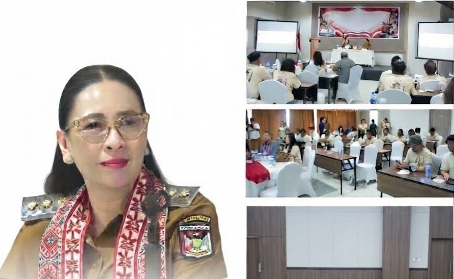Wakil Bupati Minahasa Vanda Sarundajang Buka Lokakarya Kesenian