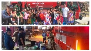 Delapan Jam Tanpa Henti, Kodim 1302/Minahasa Pastikan Warga Mokobang Tak Kekurangan Air