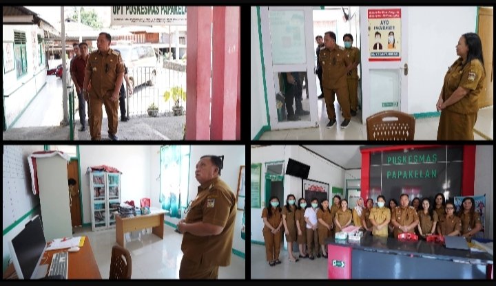 Bupati Robby Dondokambey Sidak Puskesmas Papakelan, Pastikan Disiplin dan Kualitas Layanan Kesehatan
