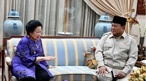 Sambangi Megawati, Presiden Prabowo Sampaikan Belasungkawa atas Berpulangnya Guruh Soekarnoputra