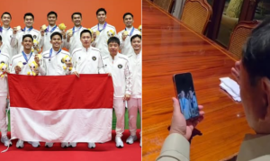 Bulu Tangkis Raih Emas Pertama Asian Games 2026, Prabowo Langsung Video Call Sampaikan Ucapan Terima Kasih