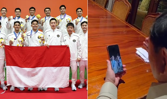 Bulu Tangkis Raih Emas Pertama Asian Games 2026, Prabowo Langsung Video Call Sampaikan Ucapan Terima Kasih