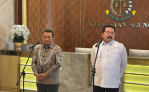 Kejaksaan Agung Raih WTP ke-10 dari Badan Pemeriksa Keuangan, Wajah Jaksa Agung ST Burhanuddin Sumringah