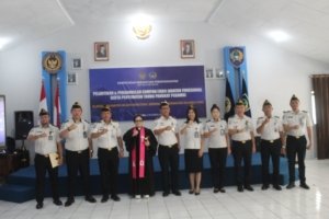 Kanwil Ditjenpas Sulut Lantik Pejabat Fungsional, Ingatkan Pentingnya Integritas ASN