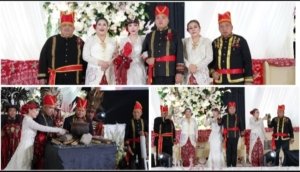 Syukuran Pernikahan Zachary dan Sarah di Wale Ne Tou Teguhkan Identitas Kultural Minahasa
