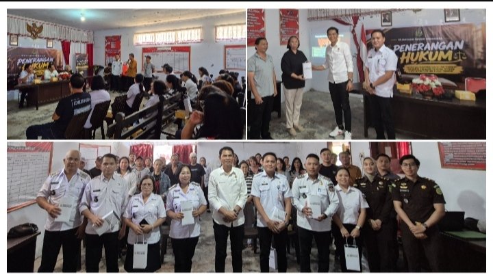 Menyiapkan Garda Terdepan, Kejari Minahasa Bekali Lurah Tondano Barat soal KUHP dan KUHAP Nasional