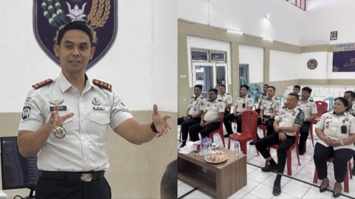 Perkuat Profesionalisme Jajaran, Kalapas Tondano Ingatkan Pentingnya Disiplin dan Integritas