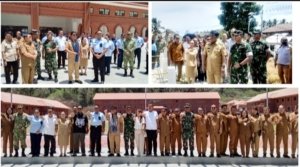 Wabup Minahasa Vanda Sarundajang Dampingi Gubernur Sulut Tinjau SMA Taruna Nusantara dan Berziarah di Langowan