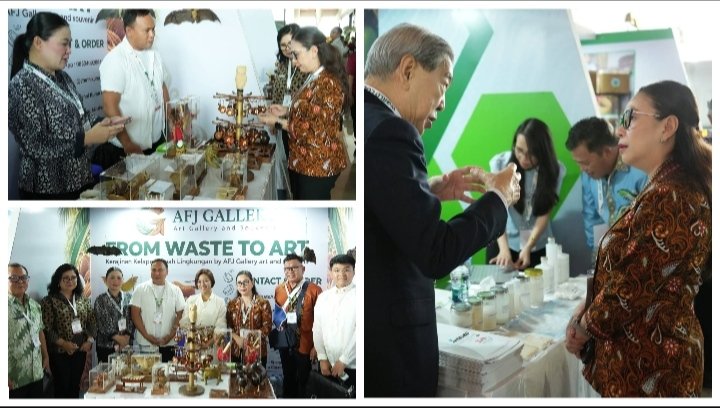 Wabup Vanda Sarundajang Hadiri Opening WCD 2026 dan Tinjau Stand Minahasa
