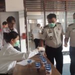 Perkuat Komitmen P4GN, Lapas Tondano Gelar Tes Urine
